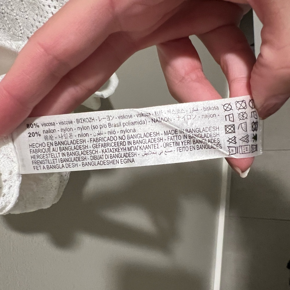 Zara Lace Like Tank Top - Picture 4 of 5